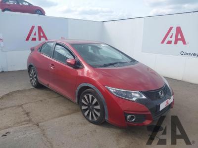 Image of 2016 HONDA CIVIC I-VTEC SE PLUS NAVI 1798cc PETROL AUTOMATIC 5 Speed 5 DOOR HATCHBACK
