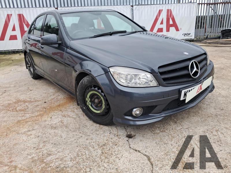2009 MERCEDES C-CLASS C220 CDI SPORT 2148cc TURBO DIESEL AUTOMATIC 4 DOOR SALOON
