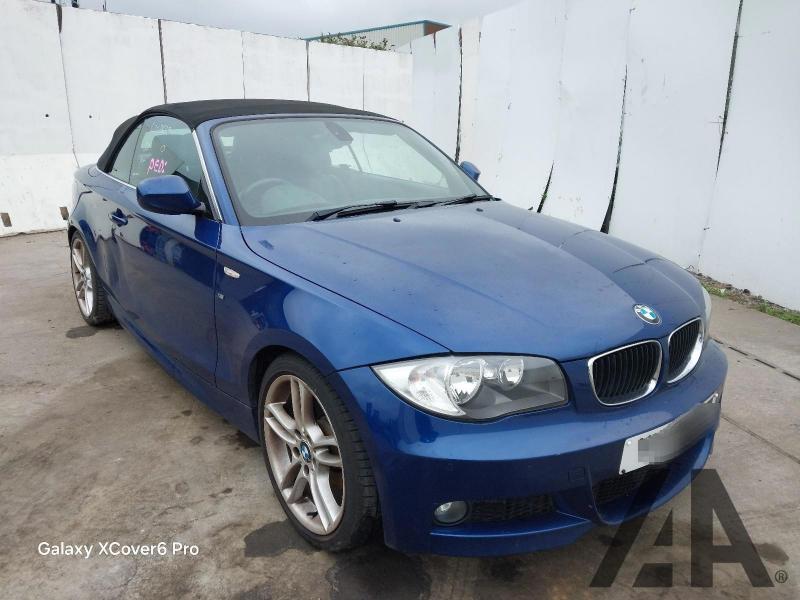 2010 BMW 1 SERIES 118I M SPORT 1995cc PETROL MANUAL 2 DOOR CONVERTIBLE