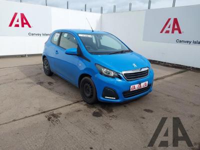 Image of 2015 PEUGEOT 108 ACTIVE 998cc PETROL MANUAL 5 Speed 3 DOOR HATCHBACK