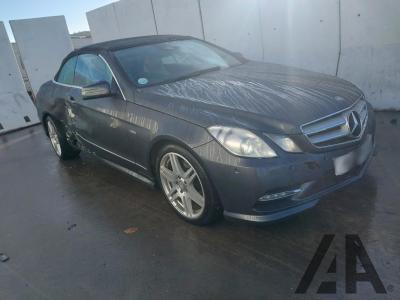 Image of 2012 MERCEDES E-CLASS E350 CDI BLUEEFFICIENCY SPORT 2987cc TURBO DIESEL AUTOMATIC 2 DOOR CONVERTIBLE