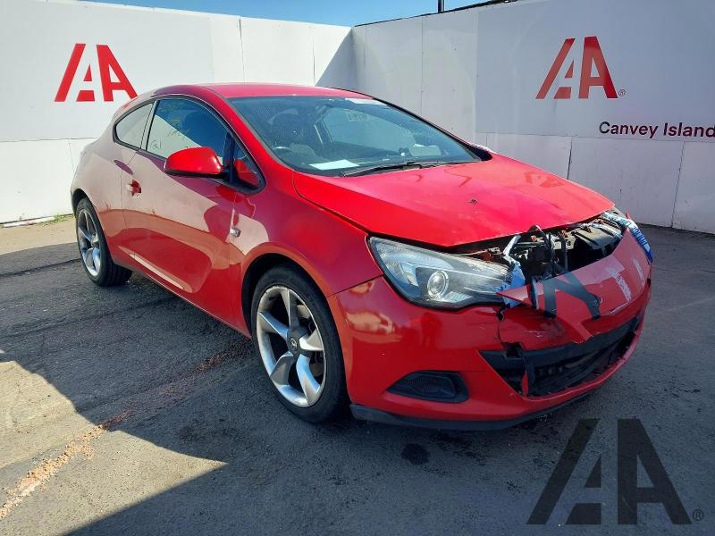 2013 VAUXHALL ASTRA GTC SPORT S/S 1364cc TURBO PETROL MANUAL 6 Speed 3 DOOR HATCHBACK