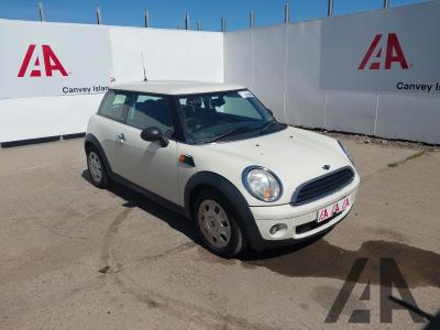 Image of 2010 MINI HATCH FIRST 1397cc PETROL MANUAL 6 Speed 3 DOOR HATCHBACK