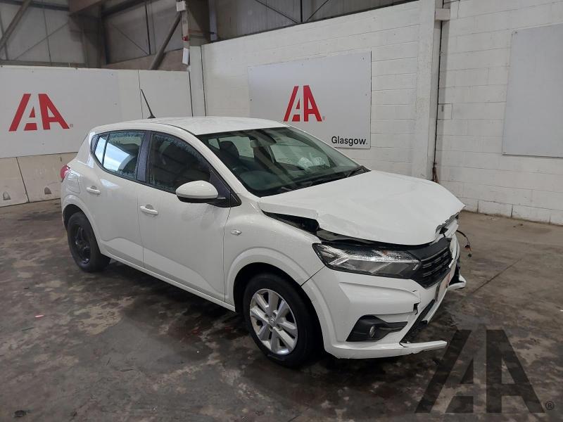 2022 DACIA SANDERO COMFORT TCE 999cc TURBO PETROL/LPG MANUAL 5 DOOR HATCHBACK