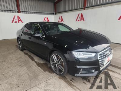 Image of 2016 AUDI A4 TDI S LINE 1968cc TURBO DIESEL MANUAL 6 Speed 4 DOOR SALOON