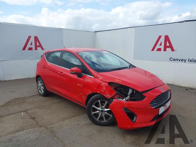 2018 FORD FIESTA ZETEC 998cc TURBO PETROL MANUAL 6 Speed 5 DOOR HATCHBACK