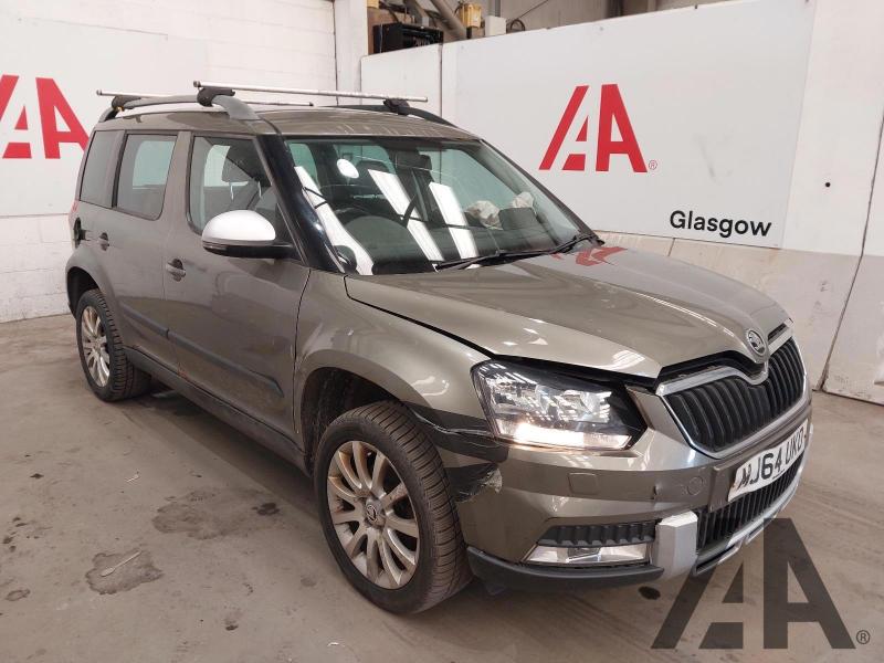 2014 SKODA YETI OUTDOOR SE TDI CR 1968cc TURBO DIESEL MANUAL 5 DOOR HATCHBACK