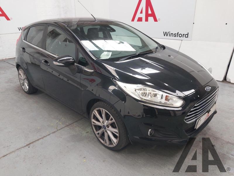 2015 FORD FIESTA TITANIUM X TDCI 1499cc TURBO DIESEL MANUAL 5 Speed 5 DOOR HATCHBACK