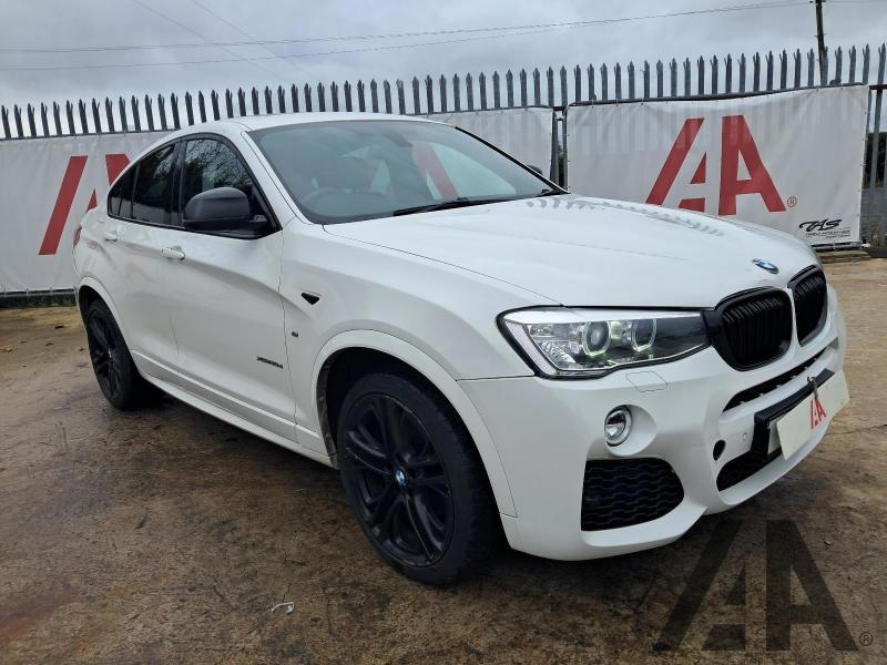 2018 BMW X4 XDRIVE30D M SPORT 2993cc TURBO DIESEL AUTOMATIC 4 DOOR COUPE