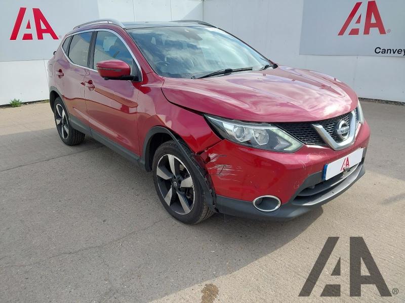 2017 NISSAN QASHQAI N-VISION DCI 1461cc TURBO DIESEL MANUAL 6 Speed 5 DOOR HATCHBACK
