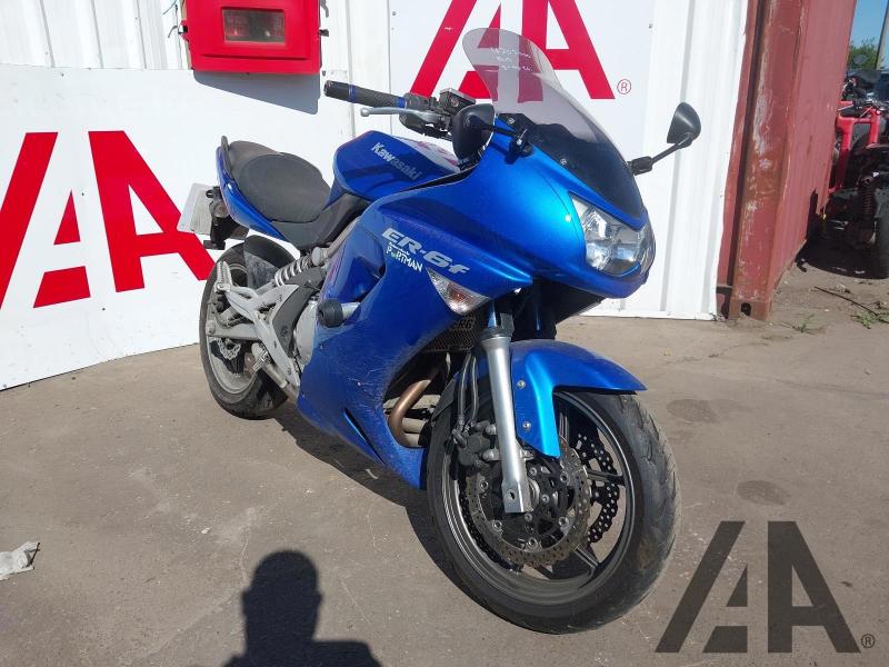 2008 KAWASAKI ER 650-A8F 649cc PETROL MOTORCYCLE