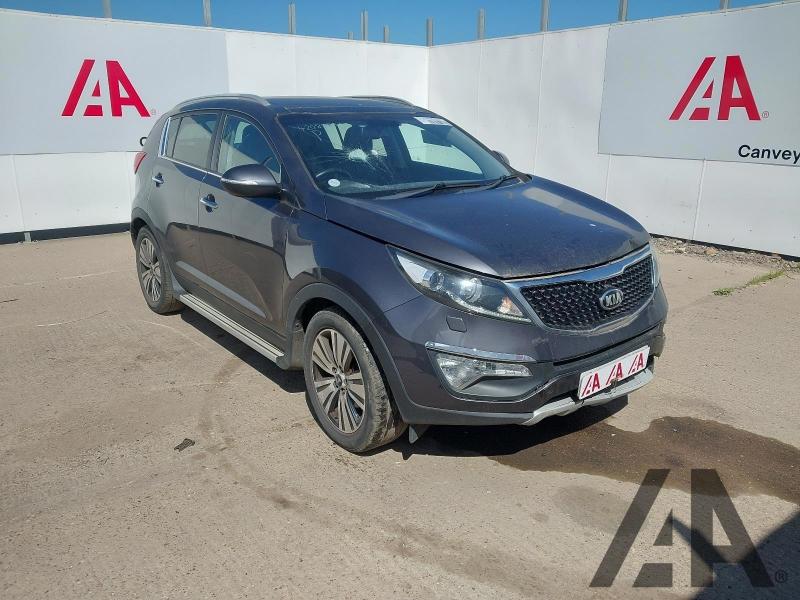 2015 KIA SPORTAGE CRDI 3 SAT NAV ISG 1685cc TURBO DIESEL MANUAL 6 Speed 5 DOOR ESTATE