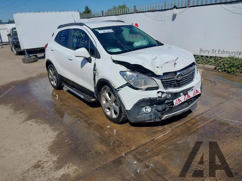 2014 VAUXHALL MOKKA EXCLUSIV CDTI S/S 1686cc TURBO DIESEL MANUAL 6 Speed 5 DOOR HATCHBACK
