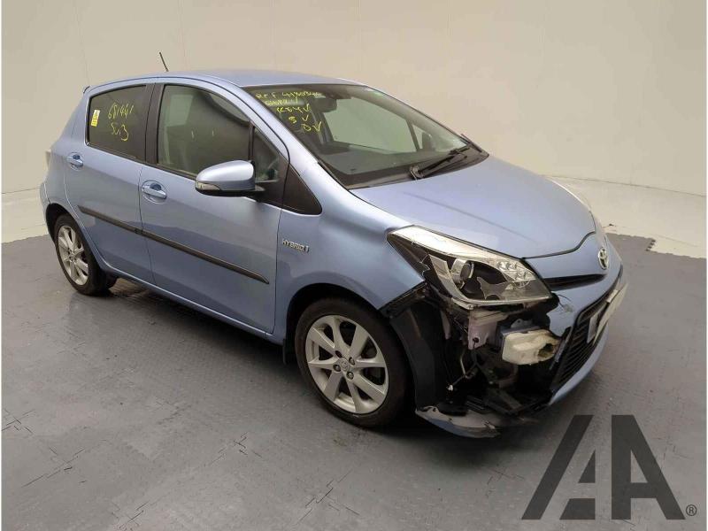 2012 TOYOTA YARIS T SPIRIT HYBRID 1497cc PETROL/ELECTRIC CVT 1 Speed 5 DOOR HATCHBACK