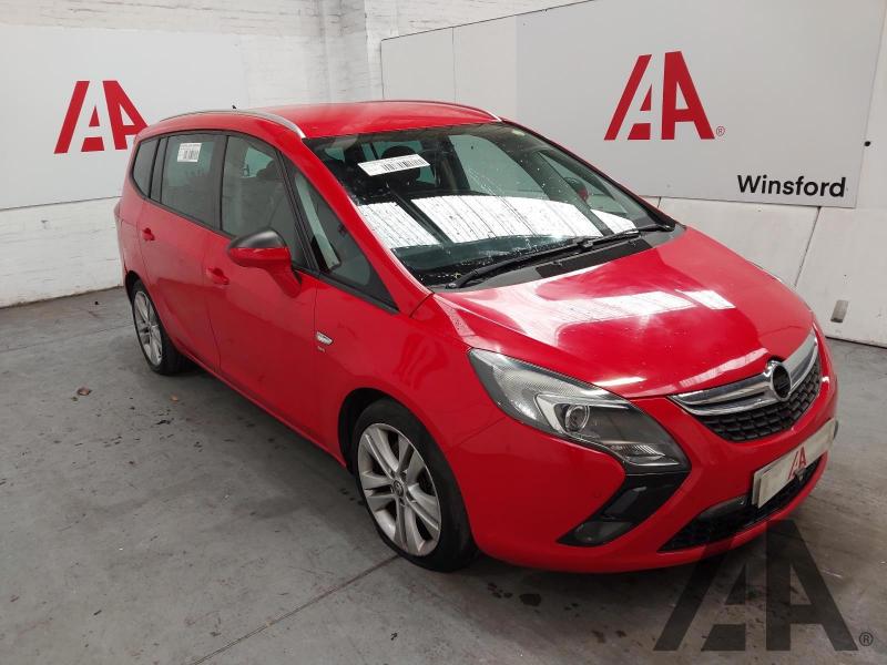 2013 VAUXHALL ZAFIRA TOURER SRI CDTI 1956cc TURBO DIESEL AUTOMATIC 6 Speed 5 DOOR MPV