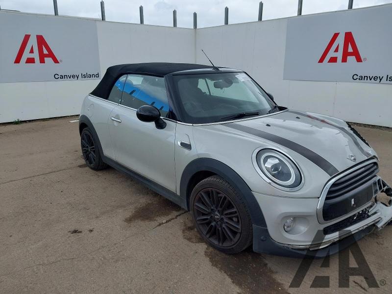 2018 MINI CONVERTIBLE COOPER 1499cc TURBO PETROL MANUAL 6 Speed 3 DOOR CONVERTIBLE