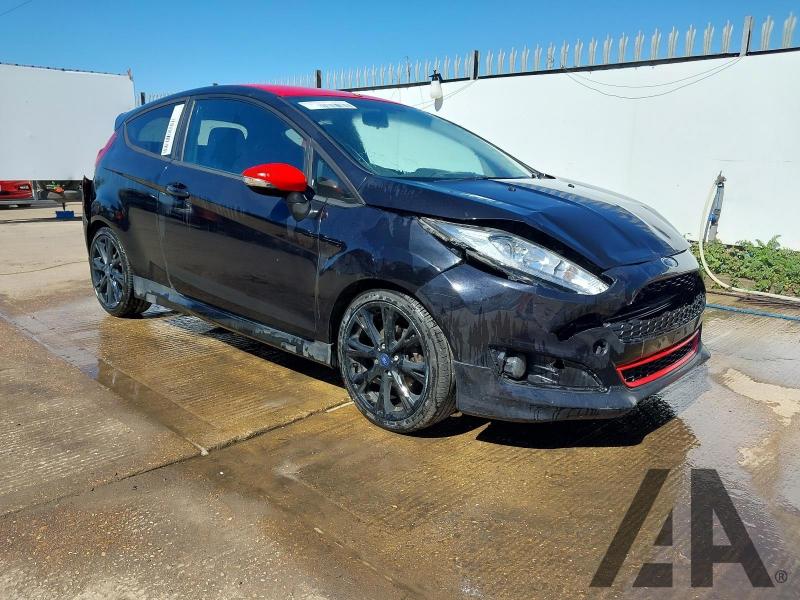 2015 FORD FIESTA ZETEC S BLACK EDITION 998cc TURBO PETROL MANUAL 5 Speed 3 DOOR HATCHBACK
