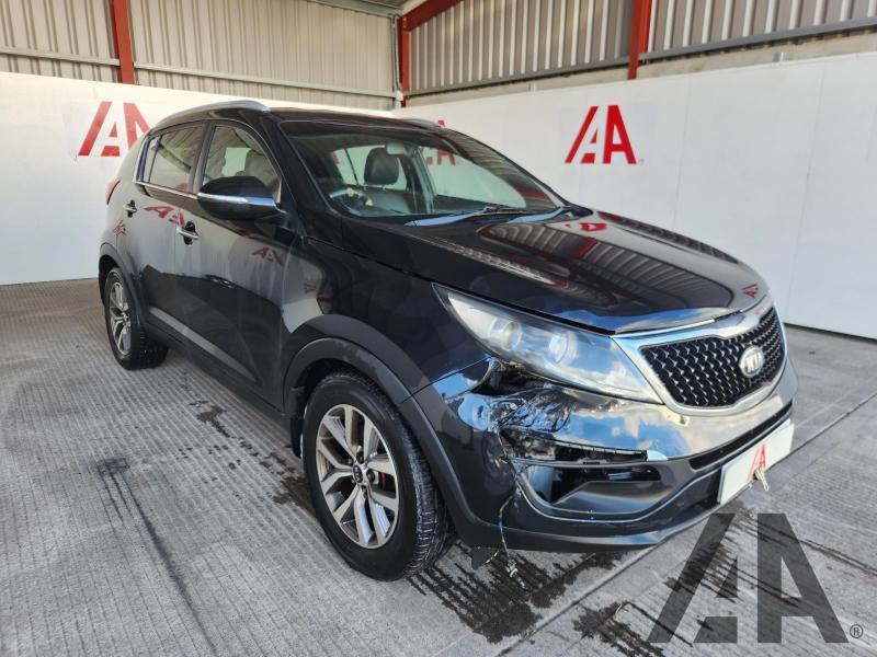 2014 KIA SPORTAGE CRDI BLACK EDITION ISG 1685cc TURBO DIESEL MANUAL 6 Speed 5 DOOR ESTATE