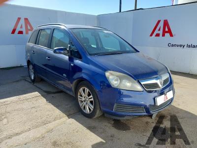 2006 VAUXHALL ZAFIRA ACTIVE 16V 1598cc PETROL MANUAL 5 Speed 5 DOOR MPV