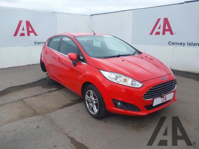 2013 FORD FIESTA ZETEC 1242cc PETROL MANUAL 5 Speed 5 DOOR HATCHBACK