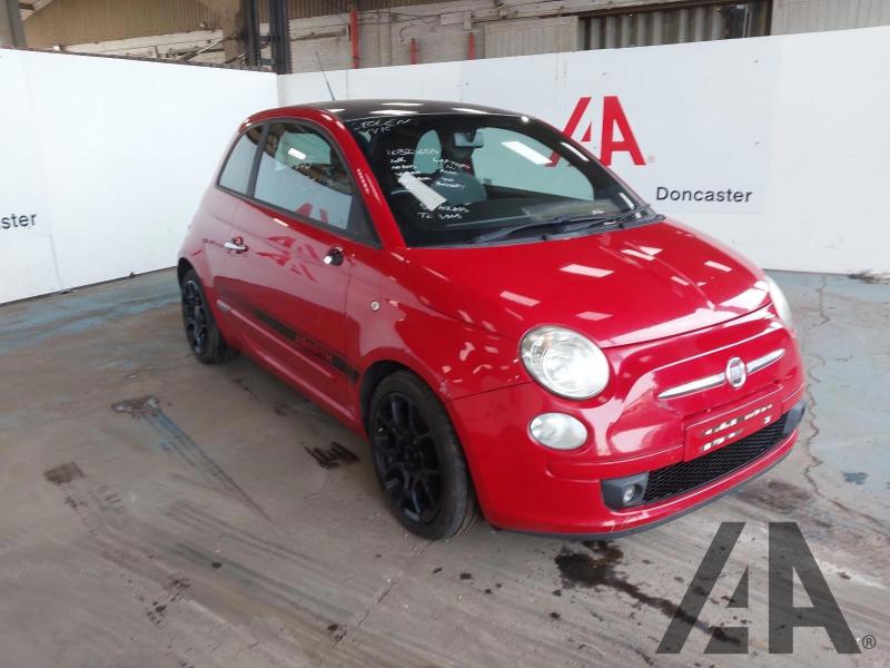 2011 FIAT 500 TWINAIR PLUS 875cc TURBO PETROL MANUAL 3 DOOR HATCHBACK