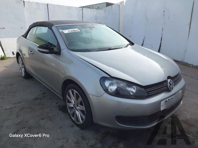 2012 VOLKSWAGEN GOLF S TDI BLUEMOTION TECHNOLOGY 1598cc TURBO DIESEL MANUAL 5 Speed 2 DOOR CONVERTIBLE