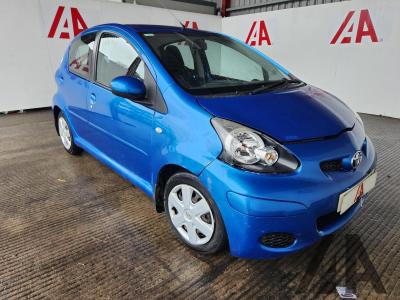 Image of 2010 TOYOTA AYGO BLUE VVT-I 998cc PETROL SEMI AUTO 5 DOOR HATCHBACK