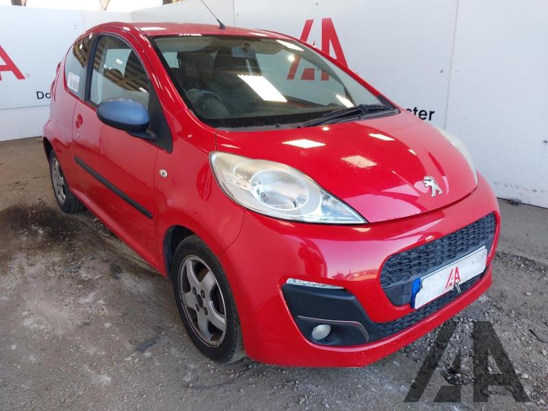 2013 PEUGEOT 107URE 998cc PETROL MANUAL 5 Speed 3 DOOR HATCHBACK