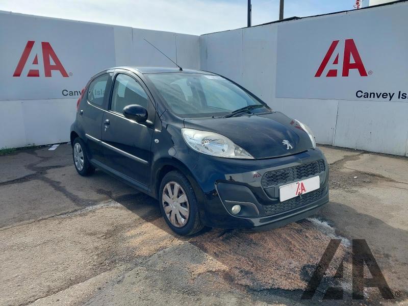 2013 PEUGEOT 107 ACTIVE 998cc PETROL MANUAL 5 Speed 5 DOOR HATCHBACK