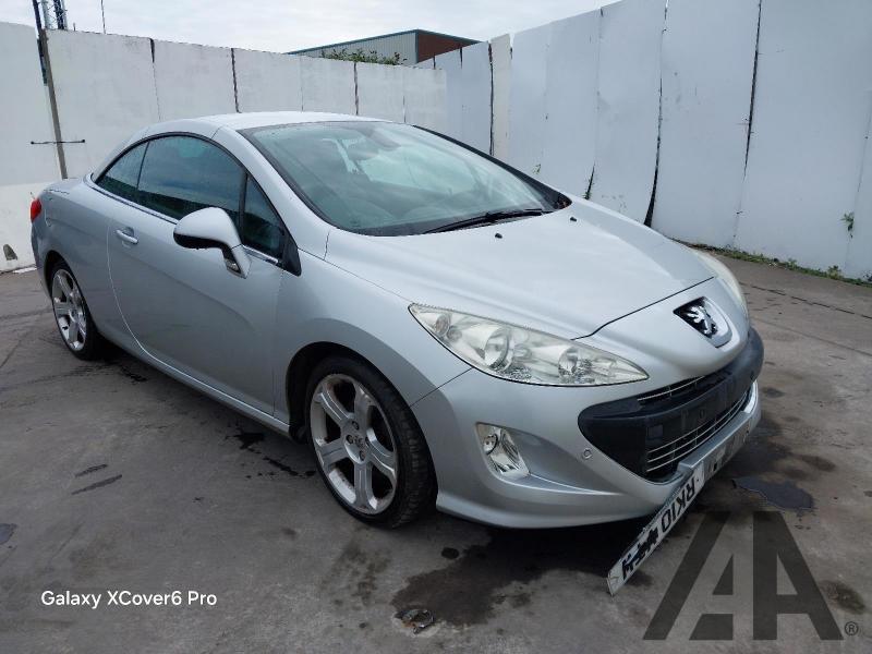 2010 PEUGEOT 308 CC GT HDI 1997cc TURBO DIESEL MANUAL 6 Speed 2 DOOR CONVERTIBLE
