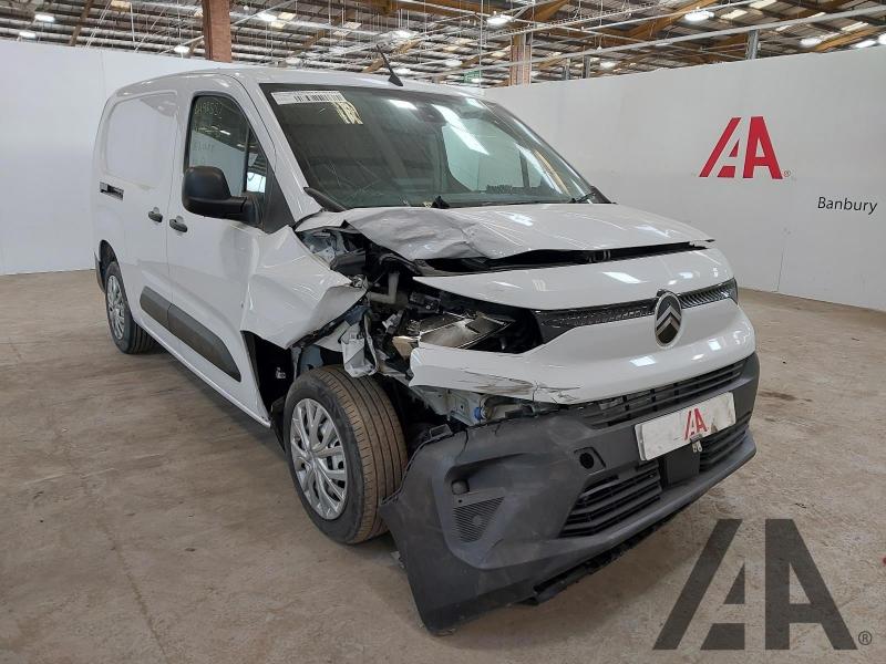 2025 CITROEN BERLINGO BLUEHDI ENTERPRISE CRC XL S/S 1499cc TURBO DIESEL MANUAL PANEL VAN