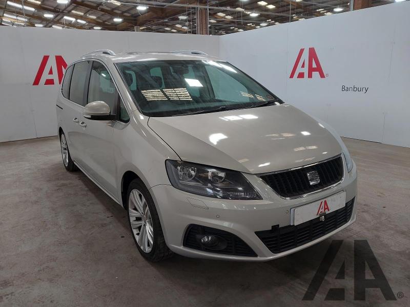 2012 SEAT ALHAMBRA SE LUX CR TDI ECOMOTIVE 1968cc TURBO DIESEL MANUAL 6 Speed 5 DOOR MPV