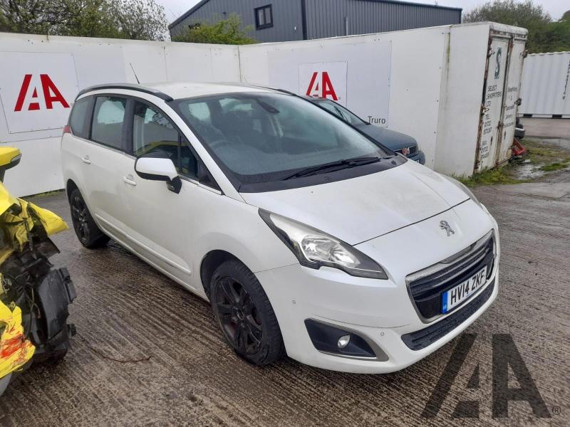2014 PEUGEOT 5008 HDI ACTIVE 1560cc TURBO DIESEL MANUAL 5 DOOR MPV