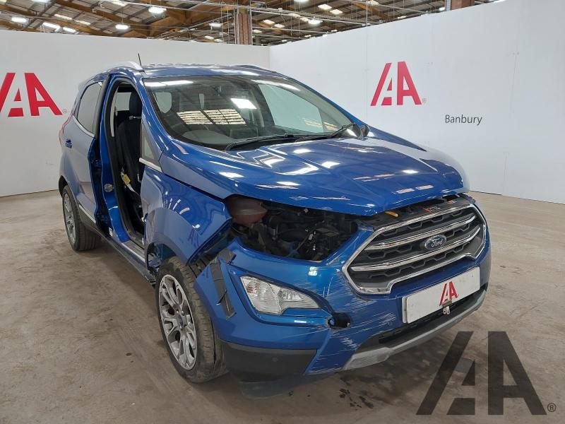 2019 FORD ECOSPORT TITANIUM 999cc TURBO PETROL AUTOMATIC 5 DOOR HATCHBACK