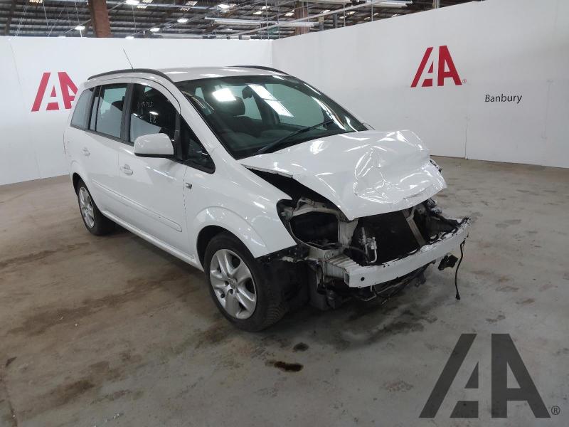2014 VAUXHALL ZAFIRA EXCLUSIV 1796cc PETROL MANUAL 5 Speed 5 DOOR MPV
