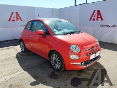 Image of 2017 FIAT 500 TWINAIR LOUNGE 875cc TURBO PETROL MANUAL 3 DOOR HATCHBACK