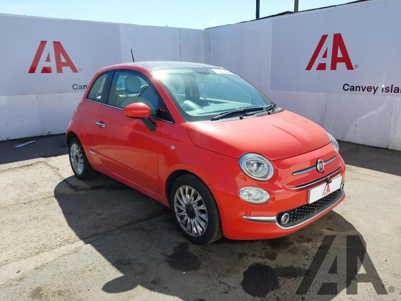 2017 FIAT 500 TWINAIR LOUNGE 875cc TURBO PETROL MANUAL 3 DOOR HATCHBACK
