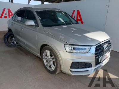 Image of 2017 AUDI Q3 TDI QUATTRO S LINE EDITION 1968cc TURBO DIESEL SEMI AUTO 5 DOOR ESTATE