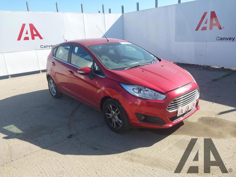 2016 FORD FIESTA ZETEC 998cc TURBO PETROL MANUAL 5 Speed 5 DOOR HATCHBACK