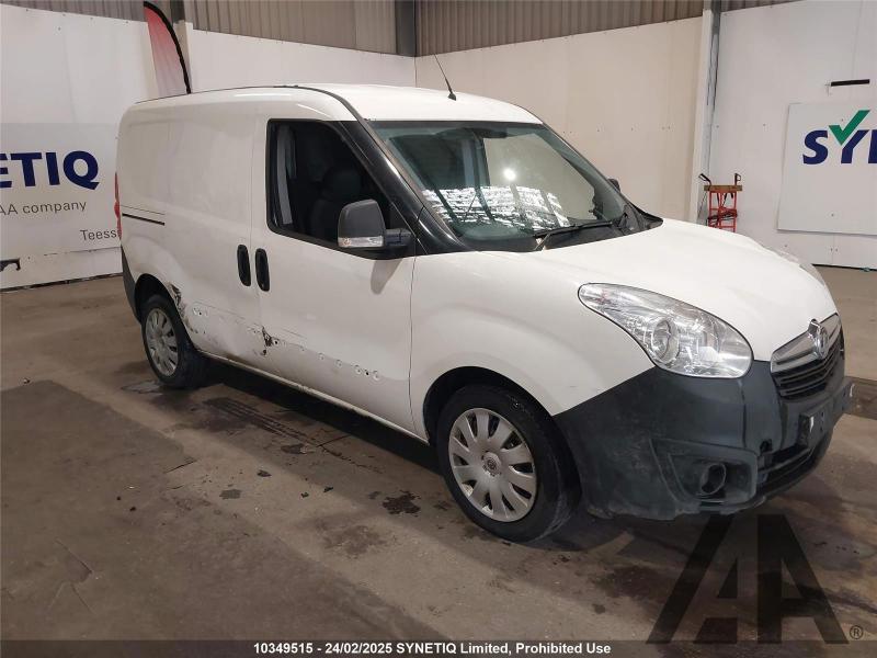 2017 VAUXHALL COMBO L1H1 2300 CDTI 1248cc TURBO DIESEL MANUAL 5 Speed PANEL VAN