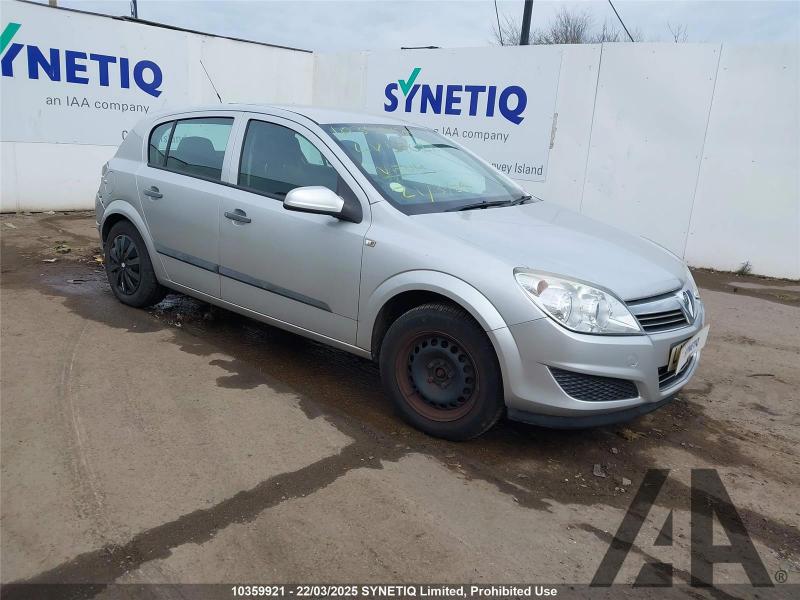 2007 VAUXHALL ASTRA LIFE A/C 16V E4 1796cc PETROL AUTOMATIC 4 Speed 5 DOOR HATCHBACK