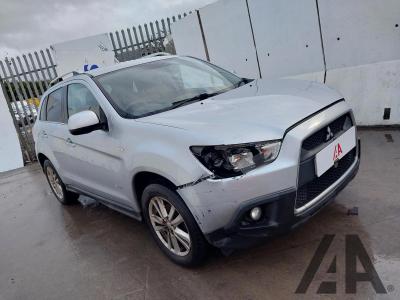 2012 MITSUBISHI ASX DI-D 4 1798cc TURBO DIESEL MANUAL 6 Speed 5 DOOR HATCHBACK