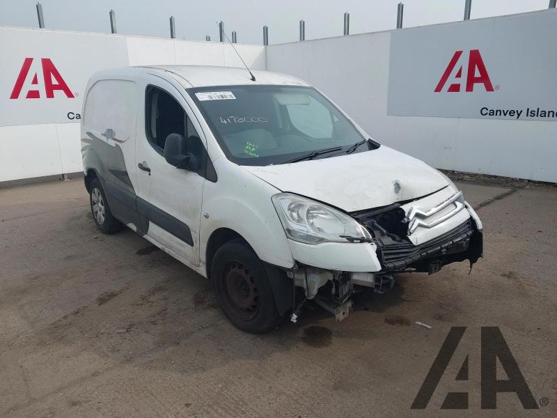 2011 CITROEN BERLINGO 850 ENTERPRISE L1 HDI 1560cc TURBO DIESEL MANUAL 5 Speed PANEL VAN