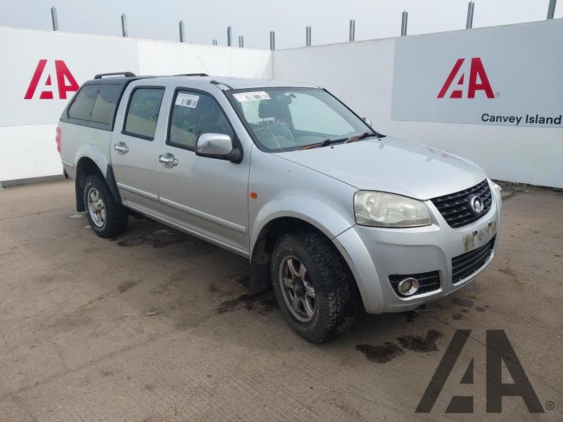 2013 GREAT WALL STEED TD S 4X4 DCB 1996cc TURBO DIESEL MANUAL 6 Speed 4 DOOR PICK UP