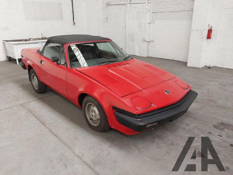 1982 TRIUMPH TR7 1998cc PETROL MANUAL CONVERTIBLE
