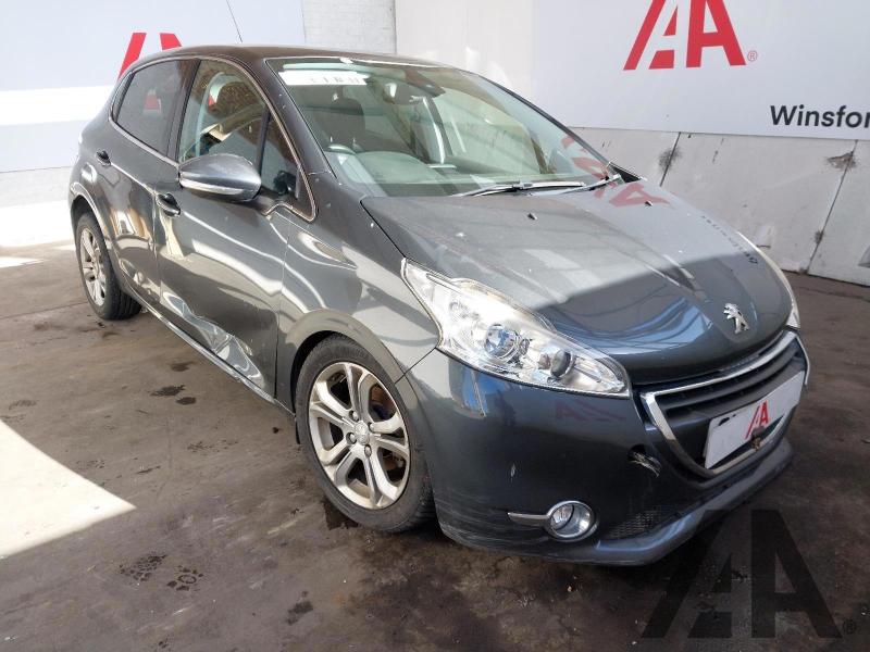 2014 PEUGEOT 208URE E-HDI 1560cc TURBO DIESEL MANUAL 5 DOOR HATCHBACK