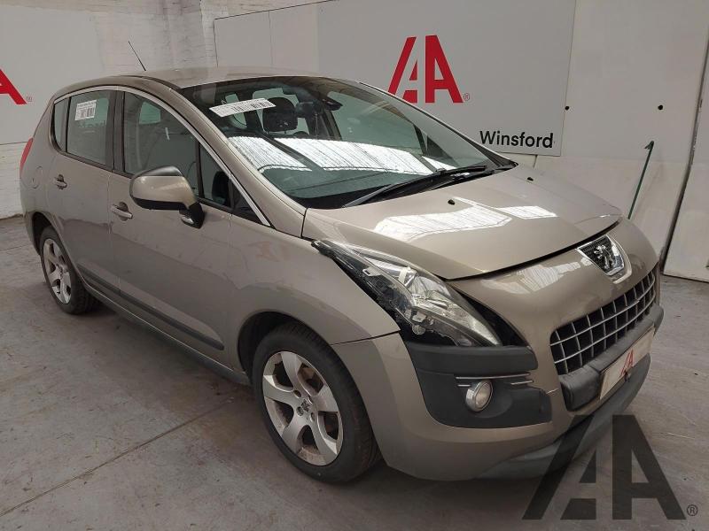 2012 PEUGEOT 3008 ACTIVE HDI FAP 1560cc TURBO DIESEL MANUAL 6 Speed 5 DOOR HATCHBACK