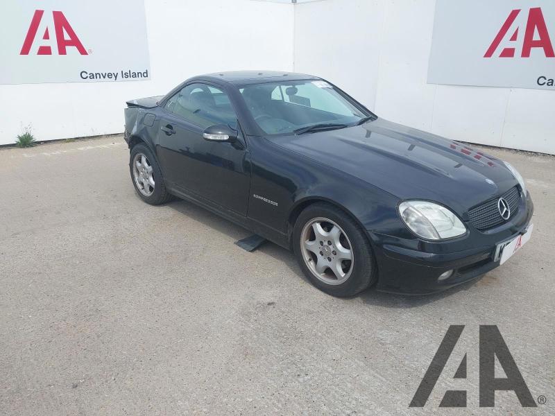 2002 MERCEDES SLK SLK230 KOMPRESSOR 2295cc SUPER PETROL AUTOMATIC 5 Speed 2 DOOR CONVERTIBLE