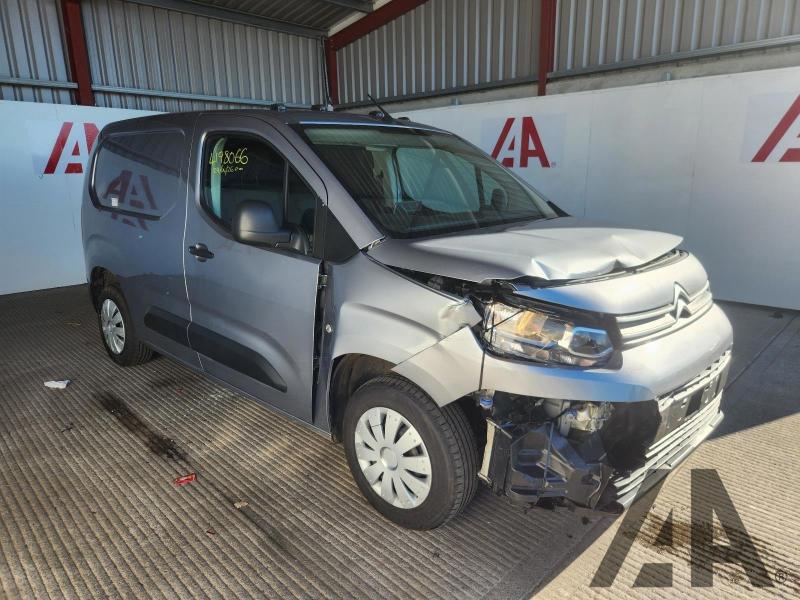 2020 CITROEN BERLINGO 650 ENTERPRISE M BLUEHDI S/S 1499cc TURBO DIESEL MANUAL 3 DOOR PANEL VAN