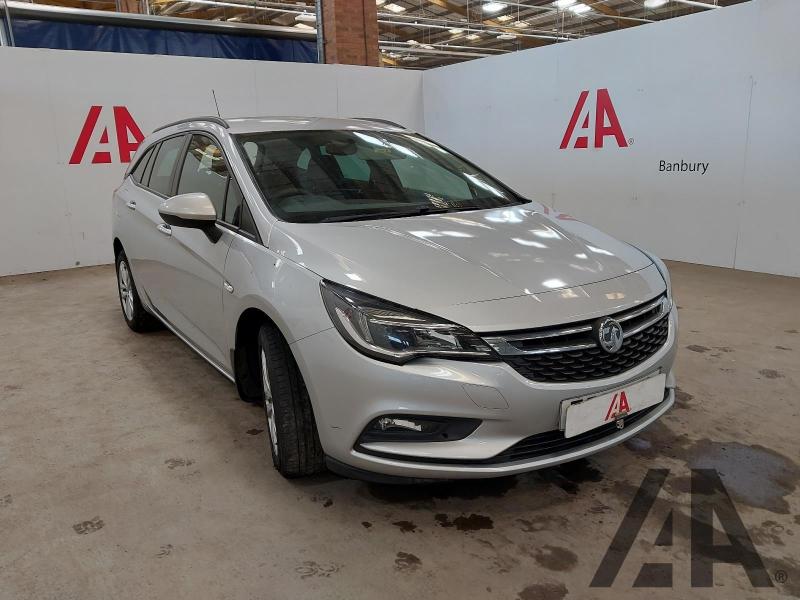 2018 VAUXHALL ASTRA 1598cc IFIED